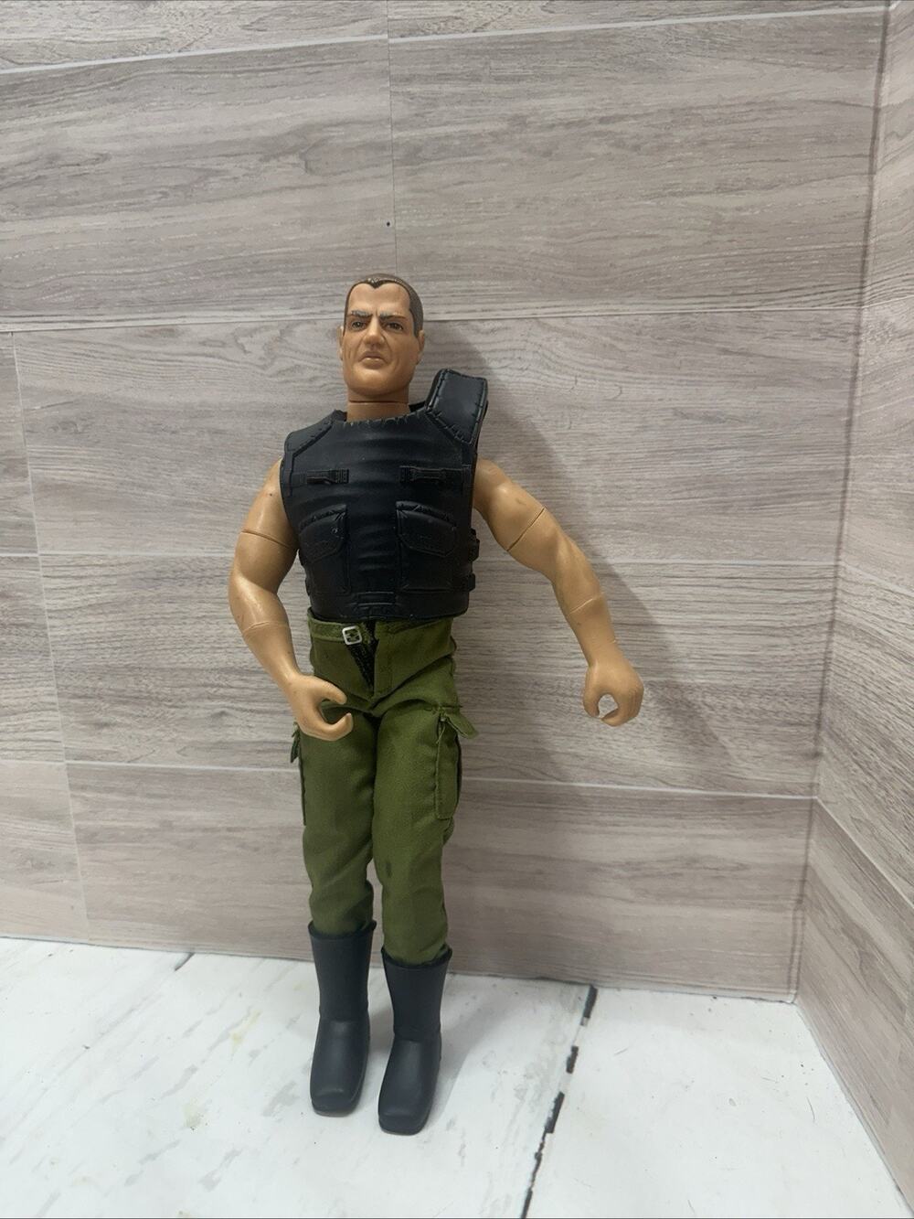 Vintage 1992 GI JOE 12" Army Action Figure Doll HASBRO Scar